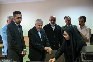 حضور وزیر میراث‌فرهنگی، گردشگری و صنایع‌دستی در جماران به مناسبت روز خبرنگار