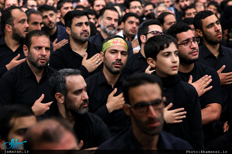 چهارمین شب عزاداری ایام محرم در حسینیه امام خمینی