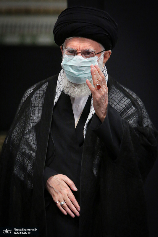 اولین شب مراسم عزاداری حضرت اباعبدالله الحسین (ع) در حسینیه امام خمینی