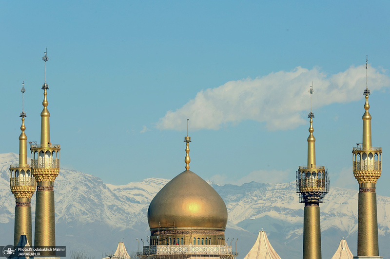 تصاویری از حرم مطهر امام خمینی(س) در هوای پاک امروز تهران