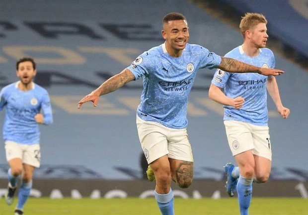 جشنواره گل منچسترسیتی مقابل ولورهمپتون
