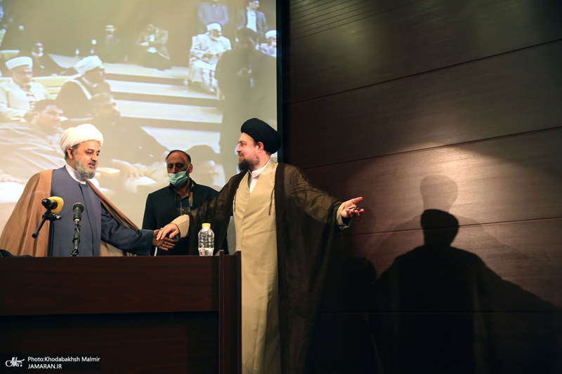 دیدار میهمانان سی و ششمین کنفرانس وحدت اسلامی با سید حسن خمینی