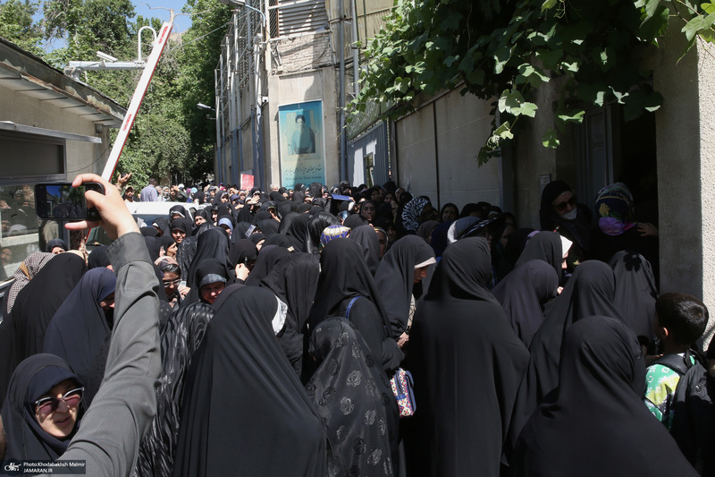 مراسم «کوچه آفتاب» در جماران