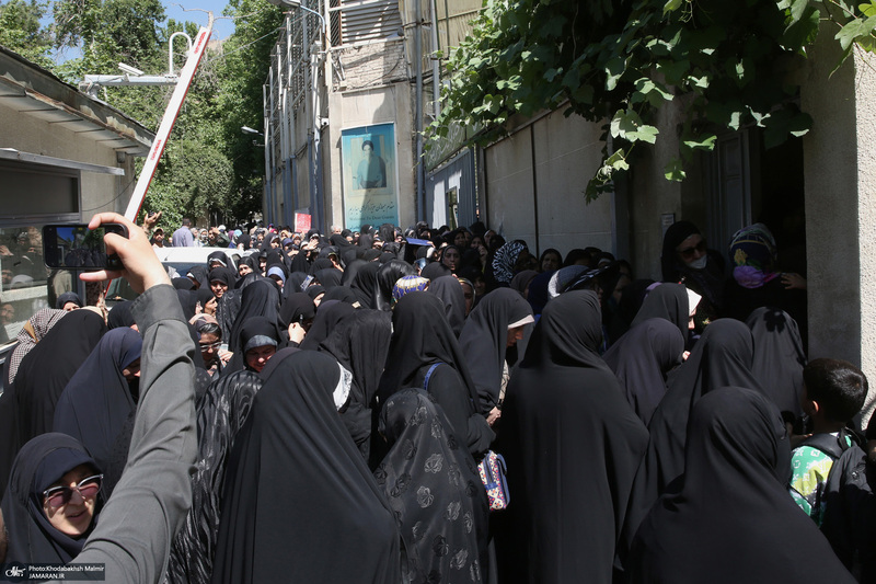 مراسم «کوچه آفتاب» در جماران