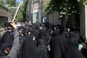 مراسم «کوچه آفتاب» در جماران