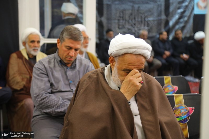 مراسم عزاداری ماه محرم در بیت آیت الله فاضل لنکرانی (ره) در قم