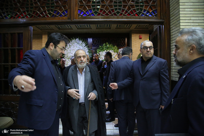 مراسم بزرگداشت مادر غلامعلی حدادعادل - 1