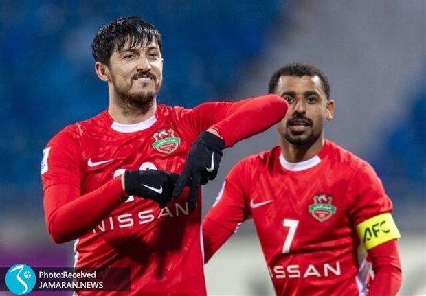 ویدیوی گل سردار آزمون مقابل الجزیره