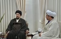 رئیس اتحادیه علمای جعفری ترکیه با آیت‌الله سید حسن خمینی دیدار کرد