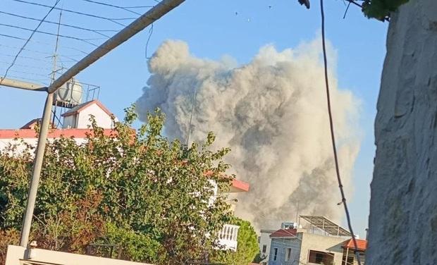 ببینید/ واکنش شجاعانه مردم لبنان در یک عروسی به حملات اسرائیل