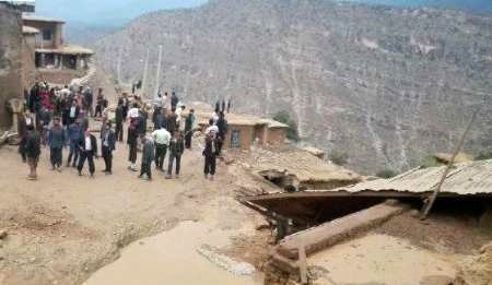 اهالی روستای منج لردگان جابجا می‌شوند  هشدار مسئولان و مقاومت اهالی روستا