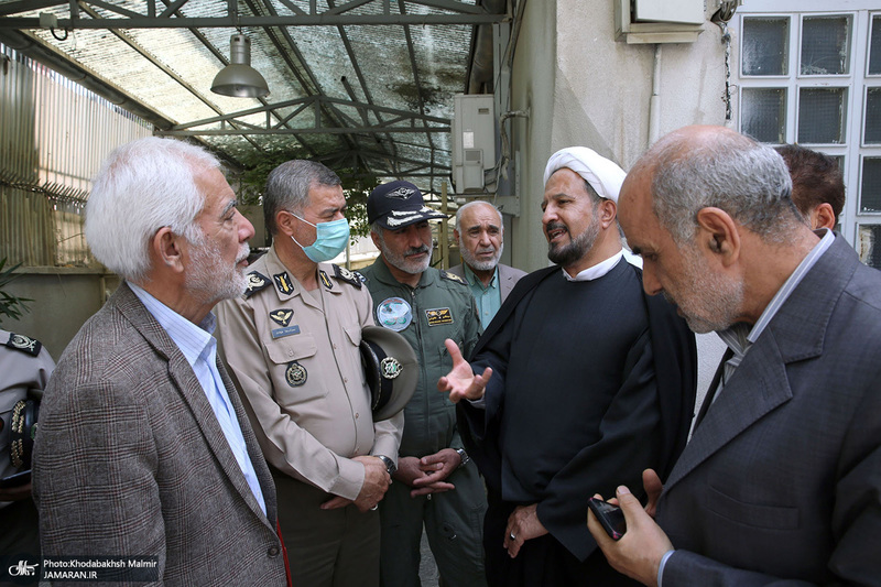 بازدید امرا ارتش و پیشکسوتان هوانیروز  از جماران‎‎