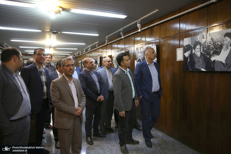 بازدید جمعی از مدیران متوسطه دوره اول و دوم شهرستان اردکان یزد از جماران