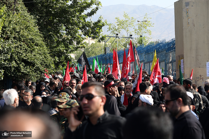 مراسم وداع با رهبر شهید انقلاب در مصلی تهران- 11