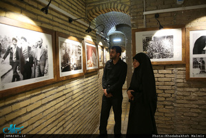 بازدید حجت الاسلام و المسلمین سید محمود دعایی از بیت امام در نجف