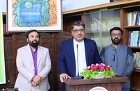 مراسم تودیع سرکنسول کشورمان در کراچی در کتابخانه یادگار امام برگزار شد