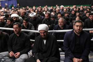 آخرین شب مراسم عزاداری حضرت اباعبدالله الحسین(ع) در حسینیه امام خمینی(ره)