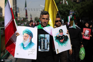 مراسم تشییع شهدای جنگ تحمیلی رژیم صهیونیستی در تهران-7