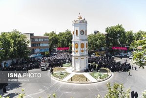 تشییع پیکر مطهر خانواده شهید حمله تروریستی رژیم صهیونیستی در ساری