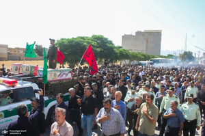 تشییع پیکر مطهر شهدای مردمی خمین