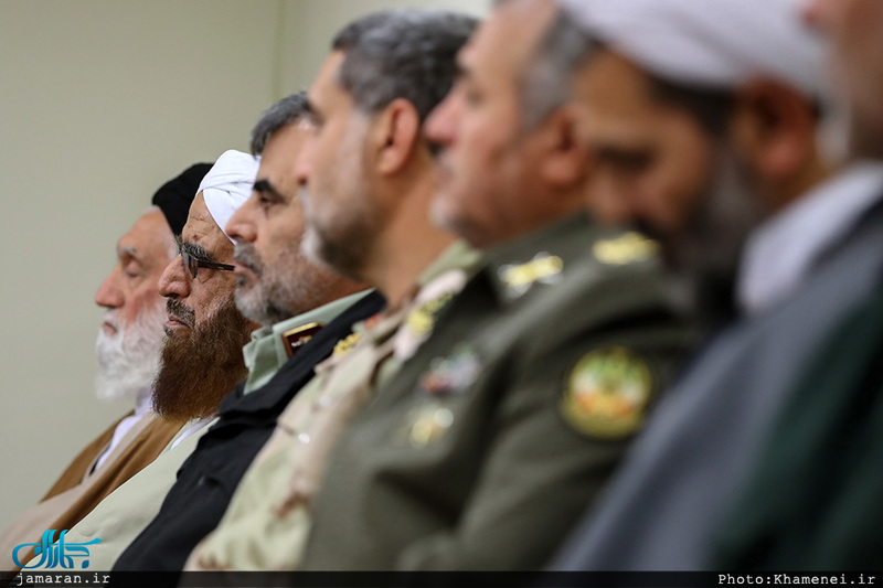 دیدار اعضای ستاد کنگره ملی شهدای استان سیستان و بلوچستان با رهبر معظم انقلاب