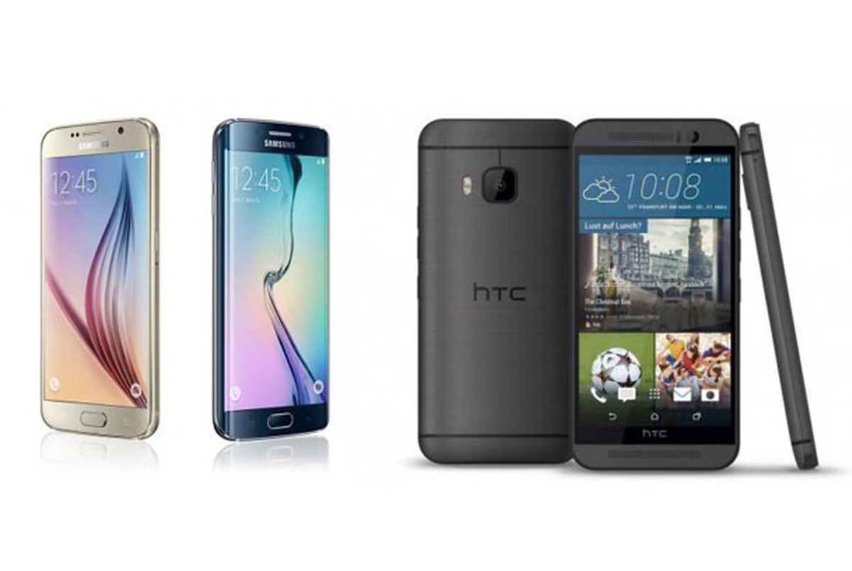 مقایسه Samsung Galaxy S6 و HTC One M9 +تصاویر