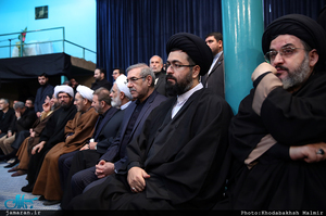 مراسم وداع با پیکر آیت الله هاشمی رفسنجانی(ره) در حسینیه جماران-10