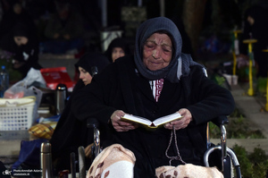 احیای شب بیست و سوم ماه رمضان در گلزار شهدای بهشت زهرا (س)