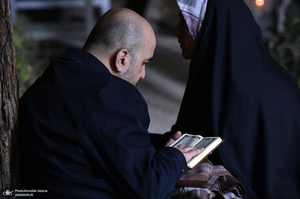 احیای شب بیست و سوم ماه رمضان در گلزار شهدای بهشت زهرا (س)