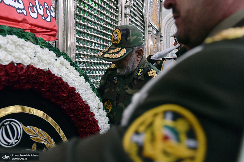 تجدید میثاق فرماندهان و کارکنان ارتش با آرمان‌های امام خمینی (س)