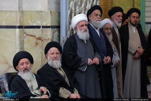 بیست و چهارمین سالگرد آیت الله العظمی گلپایگانی(ره) در مسجد اعظم قم 