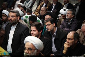 مراسم چهلمین روز درگذشت آیت الله العظمی موسوی اردبیلی(ره) در حسینیه جماران