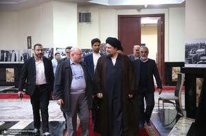 دیدار رئیس، مدیران و کارکنان ستاد اجرایی فرمان امام (ره) با سید حسن خمینی