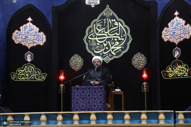 مراسم بزرگداشت حضرت امام (س) در مسجد اعظم قم