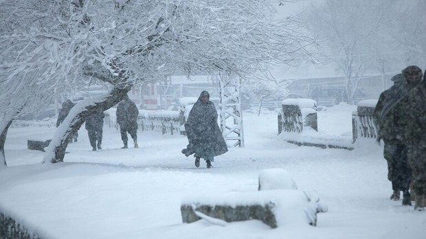 موج سرما در افغانستان جان 166 شهروند را گرفت