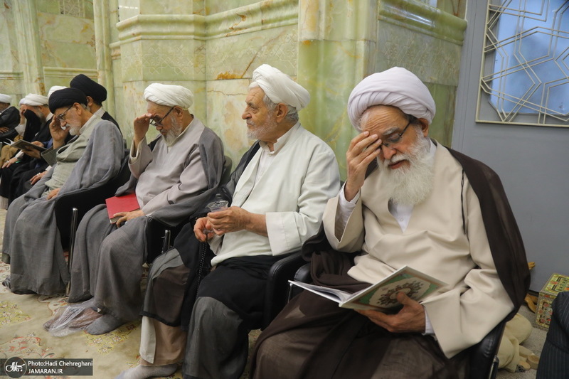 مراسم دومین سالگرد ارتحال آیت الله العظمی محفوظی (ره) در قم