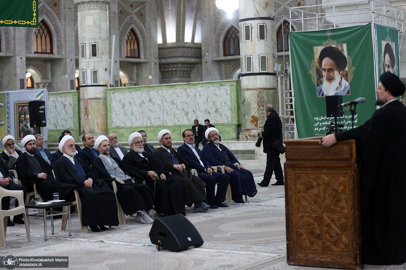 تجدید میثاق رئیس قوه قضاییه و مسئولان عالی قضایی با آرمان‌های حضرت امام (س)