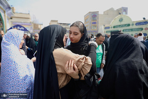 مراسم تحويل سال در آستان حضرت امام زاده صالح (ع)