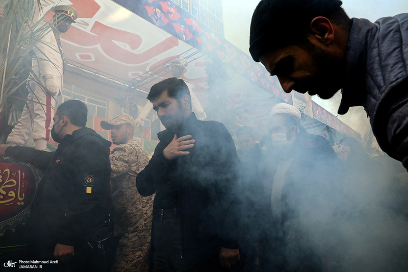 تشییع پیکرهای 110 شهید گمنام دفاع مقدس در تهران - 2