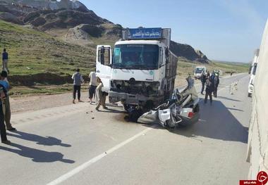 جان باختن 2 تن بر اثر حوادث رانندگی در لرستان