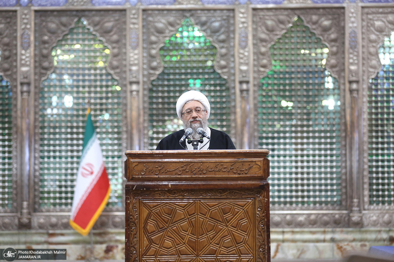 تجدید میثاق رئیس و جمعی از اعضای مجمع تشخیص مصلحت نظام با آرمان‌های امام خمینی (س)-2