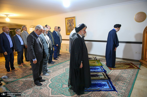 دیدار نوروزی جمعی از وزرای ادوار ایران با سید محمد خاتمی