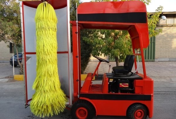 ساخت اولین کارواش سیار قطار در کشور