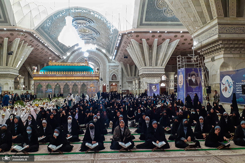 نخستین کنگره قرآنی آموزش و پرورش منطقه 2 تهران در حرم امام خمینی (س)