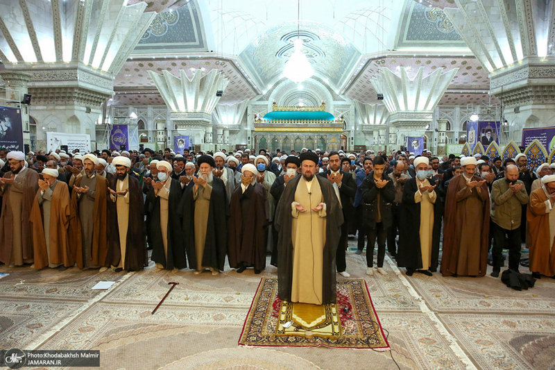 مراسم جشن نیمه شعبان‎ در حرم مطهر امام خمینی (س)