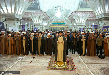 مراسم جشن نیمه شعبان‎ در حرم مطهر امام خمینی (س)