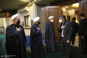 مراسم بزرگداشت حاج محمد کمساری در حسینیه شماره 2 جماران