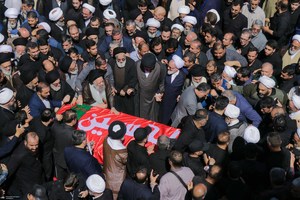 مراسم تشییع آیت الله العظمی شبیری زنجانی-۲