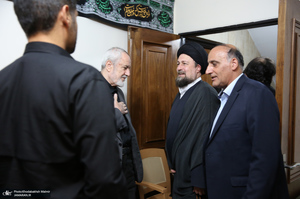 مراسم عزاداری اباعبدالله الحسین(ع) در منزل موسوی لاری