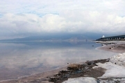 افزایش 20 سانتی متری تراز دریاچه ارومیه